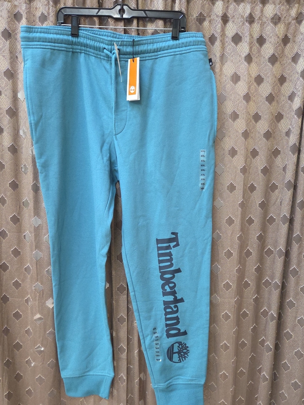 Timberland Teal/Turquoise Logo Jogger Sweatpants